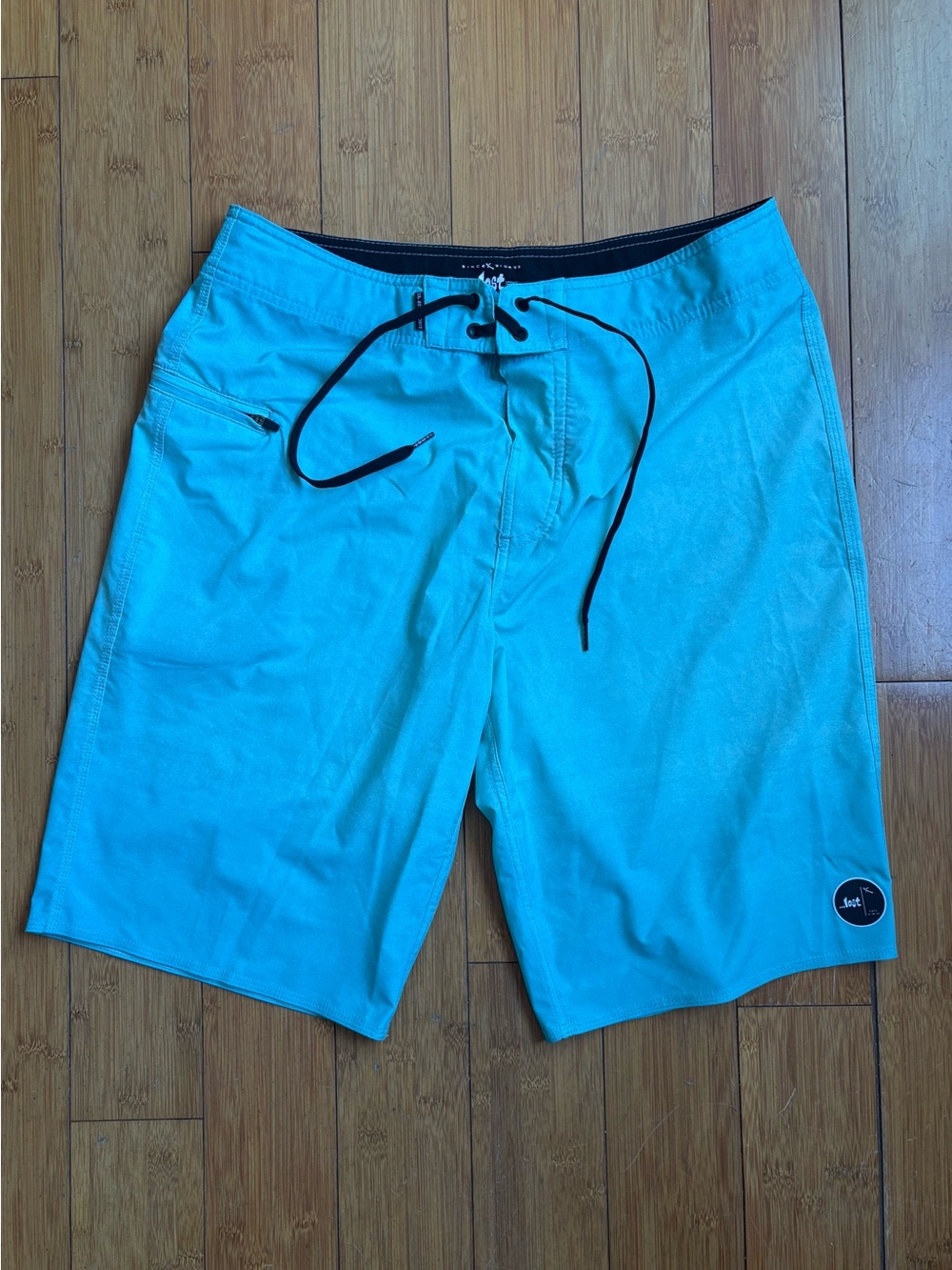 Blue / Aqua Men’s Board Shorts - Lost 33